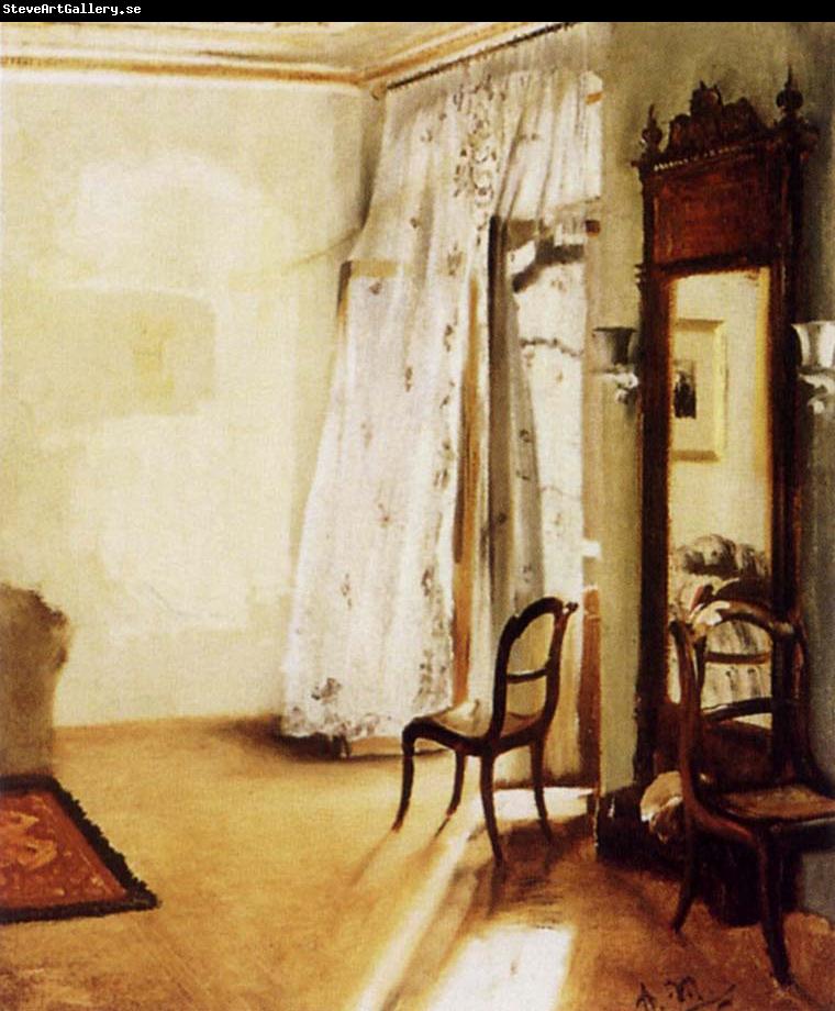 Adolf Friedrich Erdmann Menzel The Balcony Room